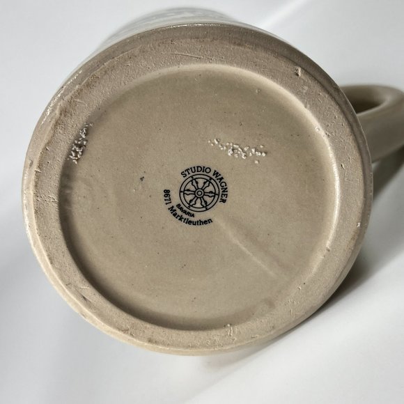 Vtg Oktoberfest 1984 Beer Stein Mug .5 L Stoneware Studio Wagner 8671 Barware - Picture 6 of 11